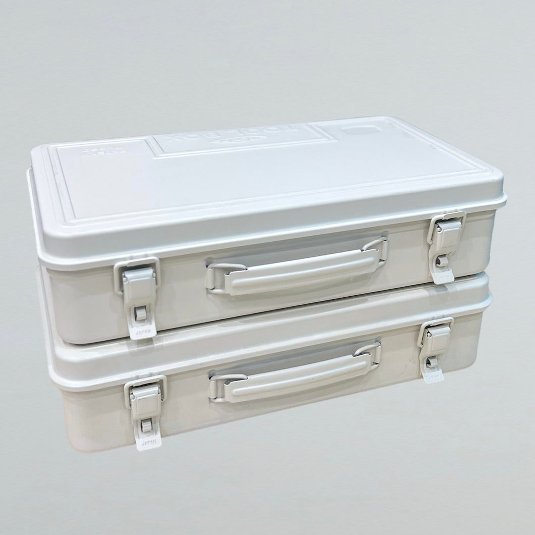 [Set of 2] TOYO Trunk Shape Toolbox T-360 W (white)