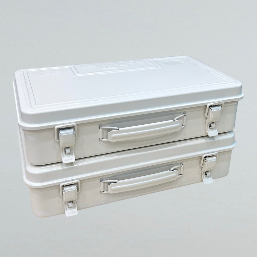[Set of 2] TOYO Trunk Shape Toolbox T-360 W (white)