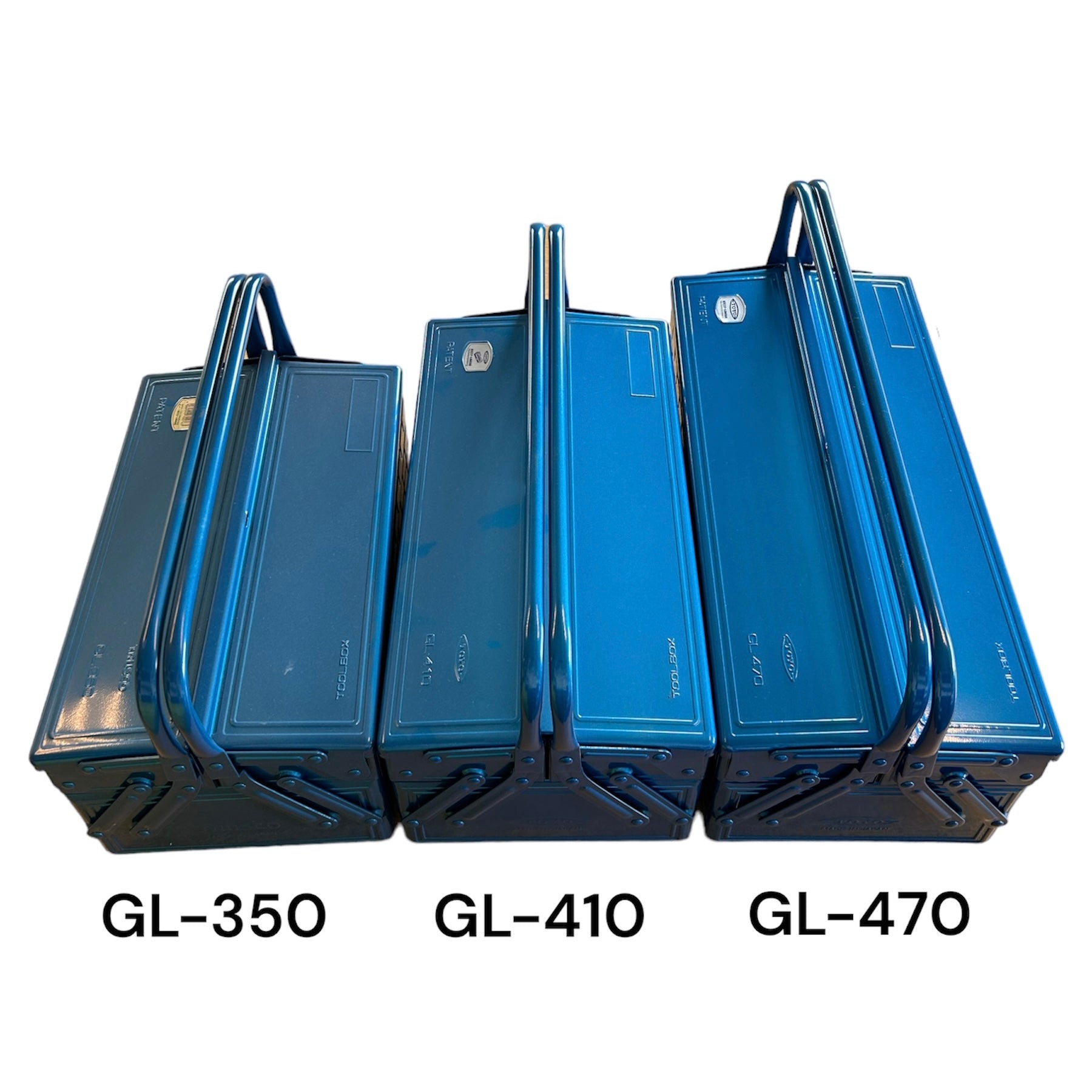 2段式工具箱 GL-470 B (ブルー) | 東洋スチール株式会社 | TOYO STEEL