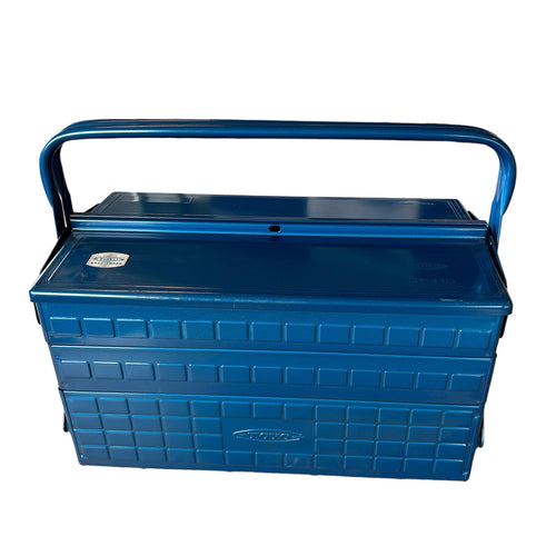 Toyo Steel Toolbox T-320 - Blue – Craft Contemporary Shop