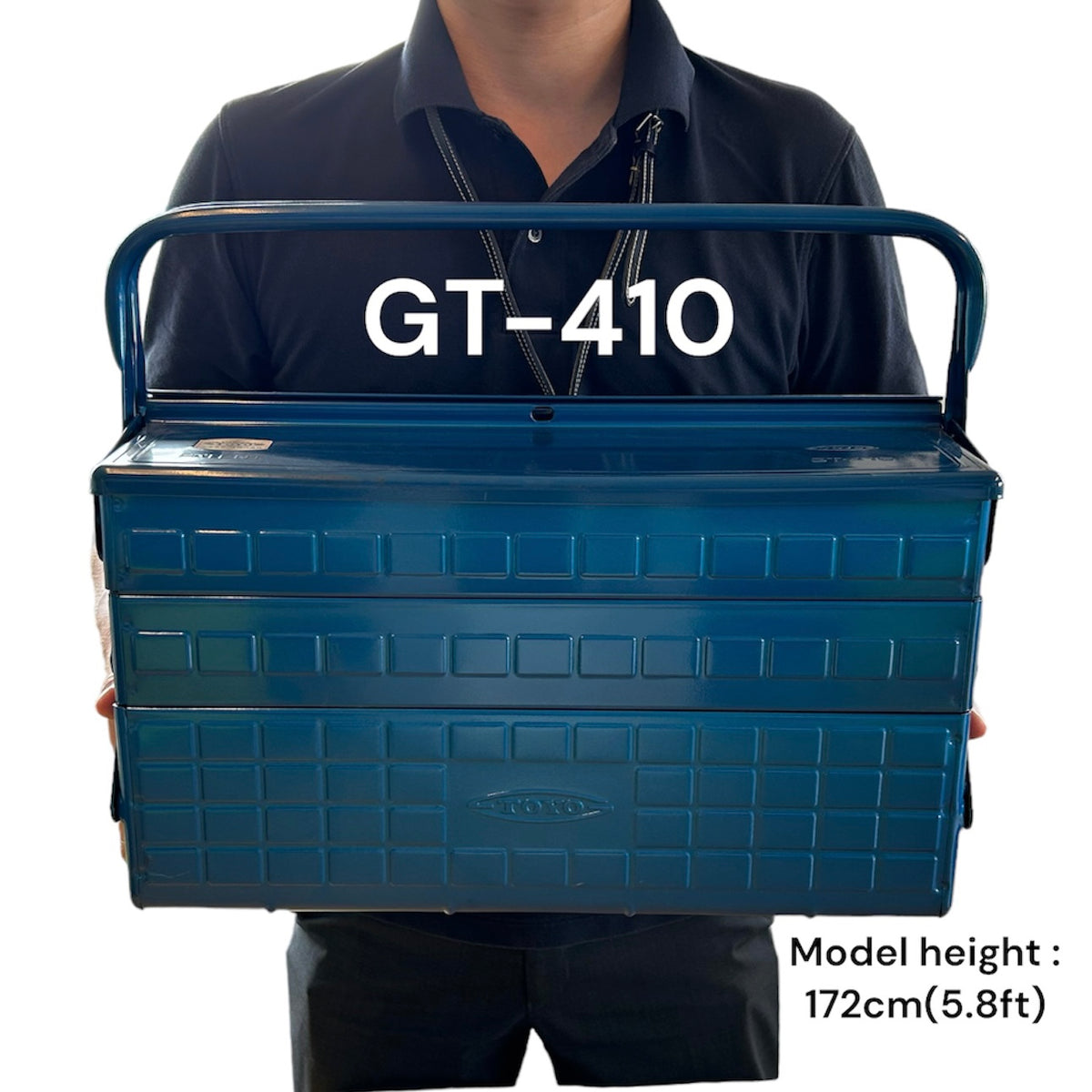 TOYO Cantilever Toolbox GT-410 B (blue) | 東洋スチール株式会社 | TOYO STEEL Co., Ltd.