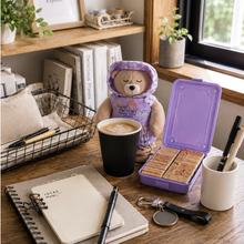 Load image into Gallery viewer, TOYO Trunk Shape Toolbox T-152 FM (Fujimurasaki)*Light purple
