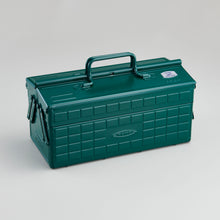 Load image into Gallery viewer, TOYO Cantilever Toolbox ST-350 AG (AntiqueGreen)
