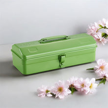 Load image into Gallery viewer, Mountain-shaped tool box Y-350 JGS (Japanese tea green Smooth)
