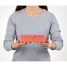 Load image into Gallery viewer, TOYO Trunk Shape Toolbox T-190 JWI (Japanese white indigo)
