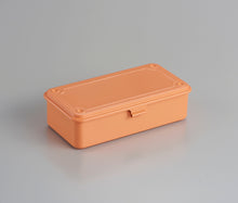 Load image into Gallery viewer, [Halloween Limited Edition]TOYO Trunk Shape Toolbox T-190 MONSTER PU (Pumpkin Orange)
