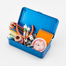 Load image into Gallery viewer, TOYO Trunk Shape Toolbox T-190 JWI (Japanese white indigo)
