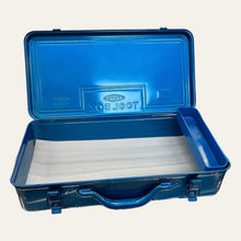 Load image into Gallery viewer, TOYO Trunk Shape Toolbox T-410 B (blue)

