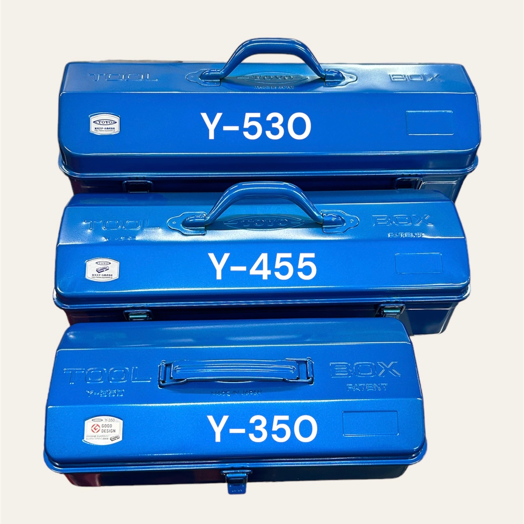 山型工具箱 Y-455 B (ブルー) | 東洋スチール株式会社 | TOYO STEEL Co