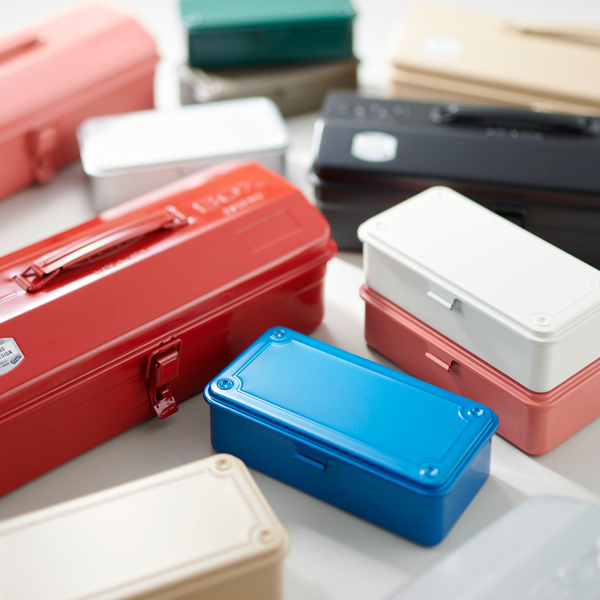 【2個セット】山形工具箱 Y-350&トランク型工具箱 T-190