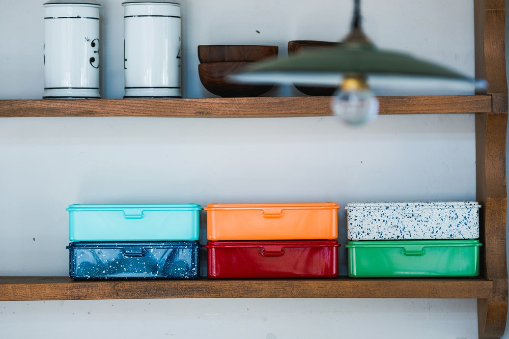 TOYO Trunk Shape Toolbox T-190 R (Red) | 東洋スチール株式会社