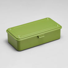 Load image into Gallery viewer, TOYO Trunk Shape Toolbox T-190 JG (Japanese tea green)
