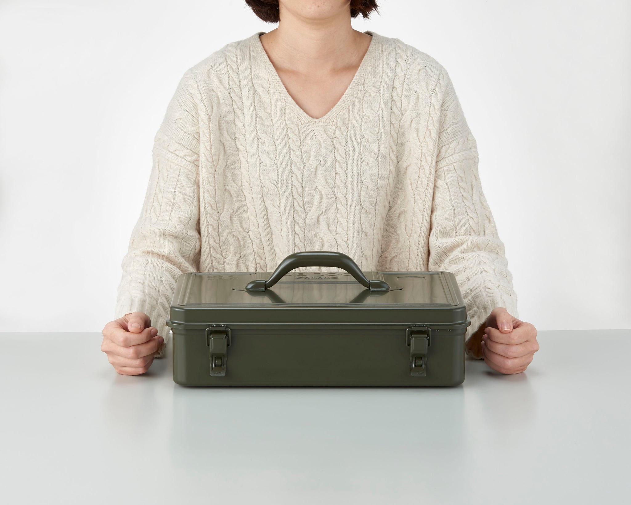 小物 BOSS TOYO Trunk Shape Toolbox TB-362 MG (Moss green) | 東洋
