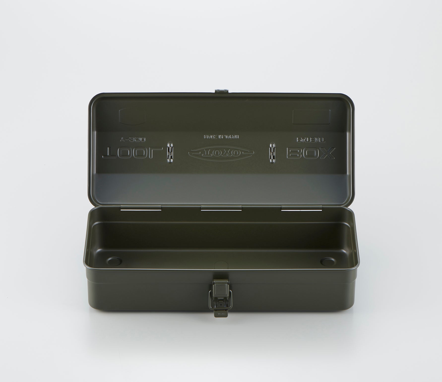 TOYO スチール製 山型工具箱(ツールボックス) Y-350 黒 - 通販