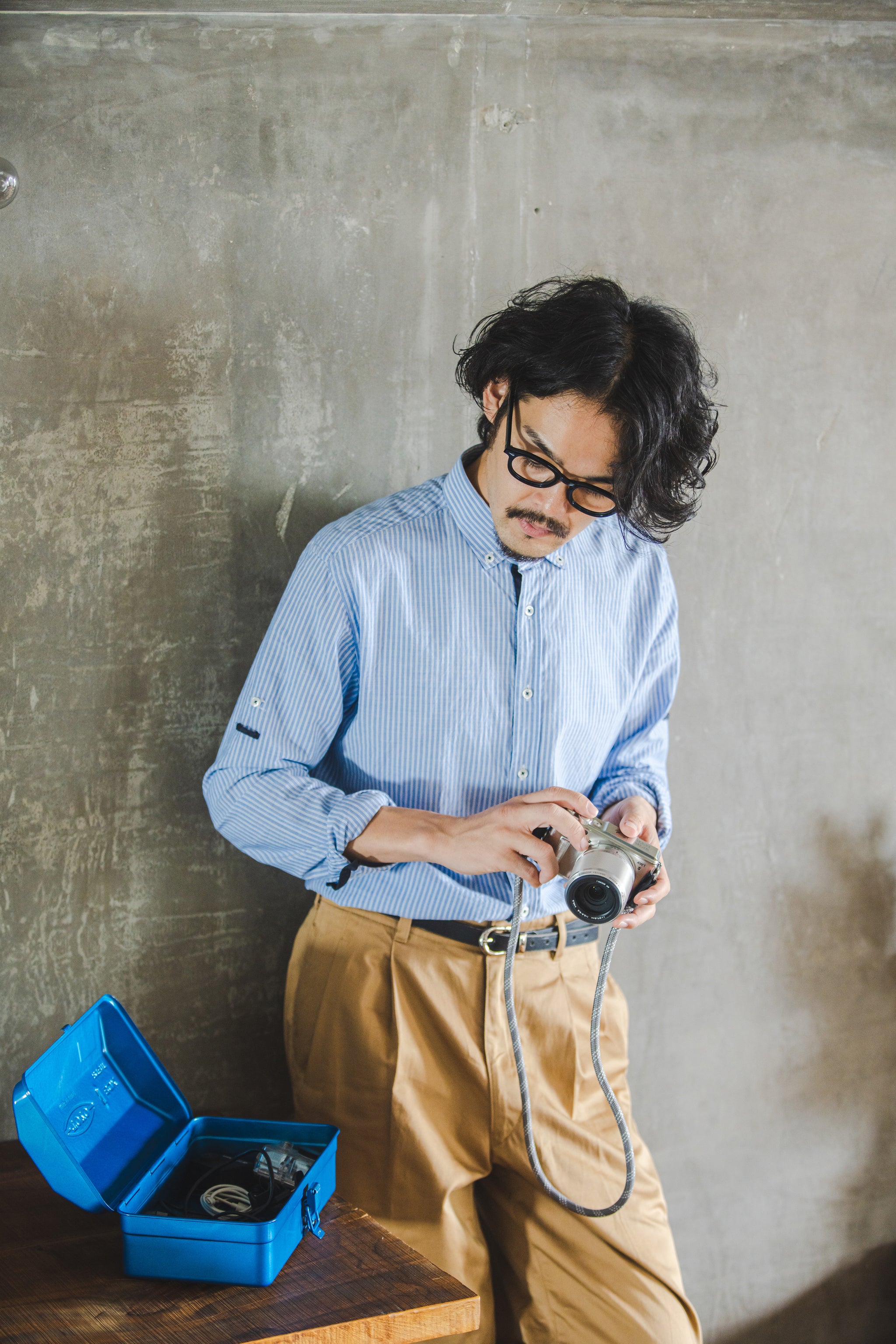 TOYO Camber-top Toolbox Y-280 B (Blue) | 東洋スチール株式会社