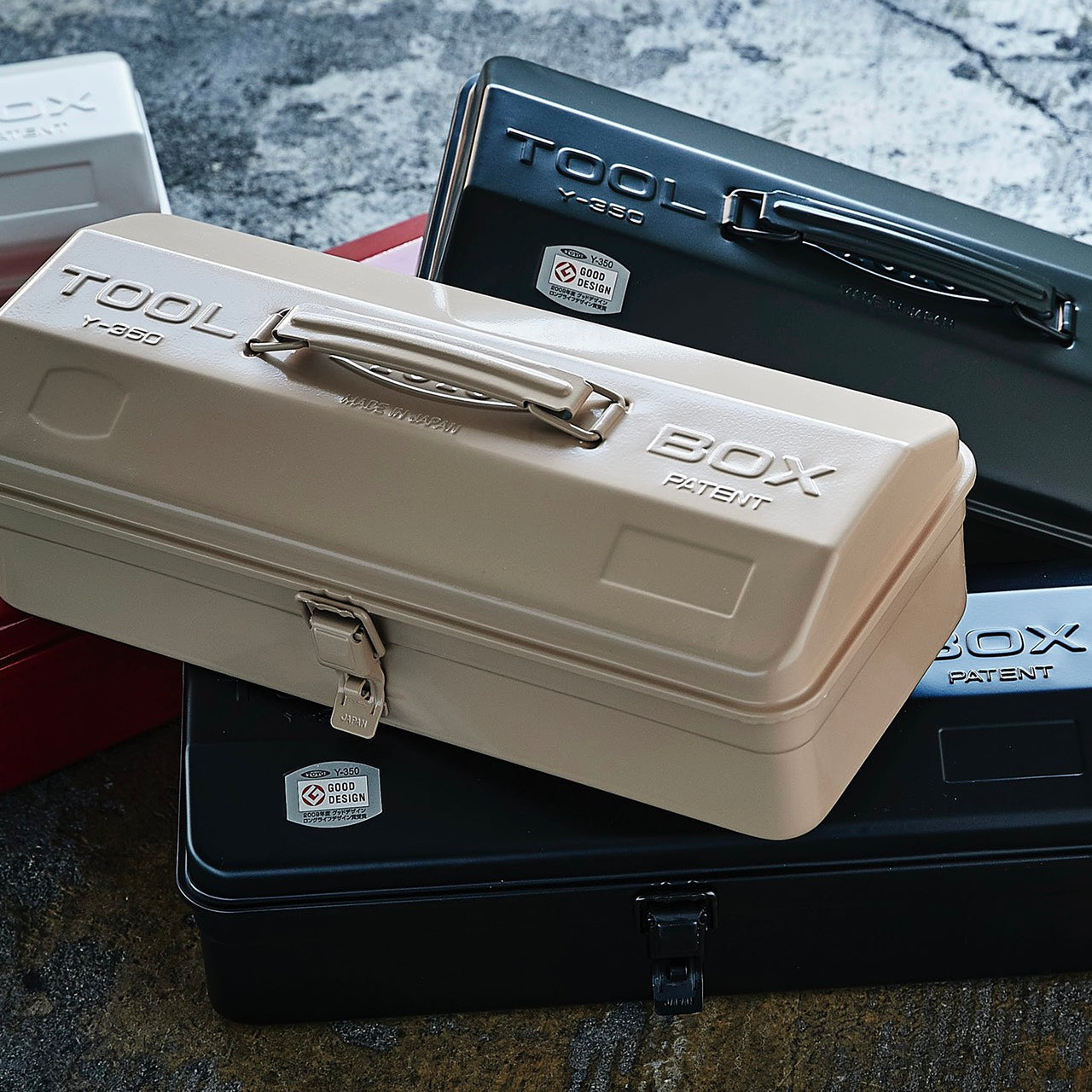 TOYO Camber-top Toolbox Y-350 BG (Beige)