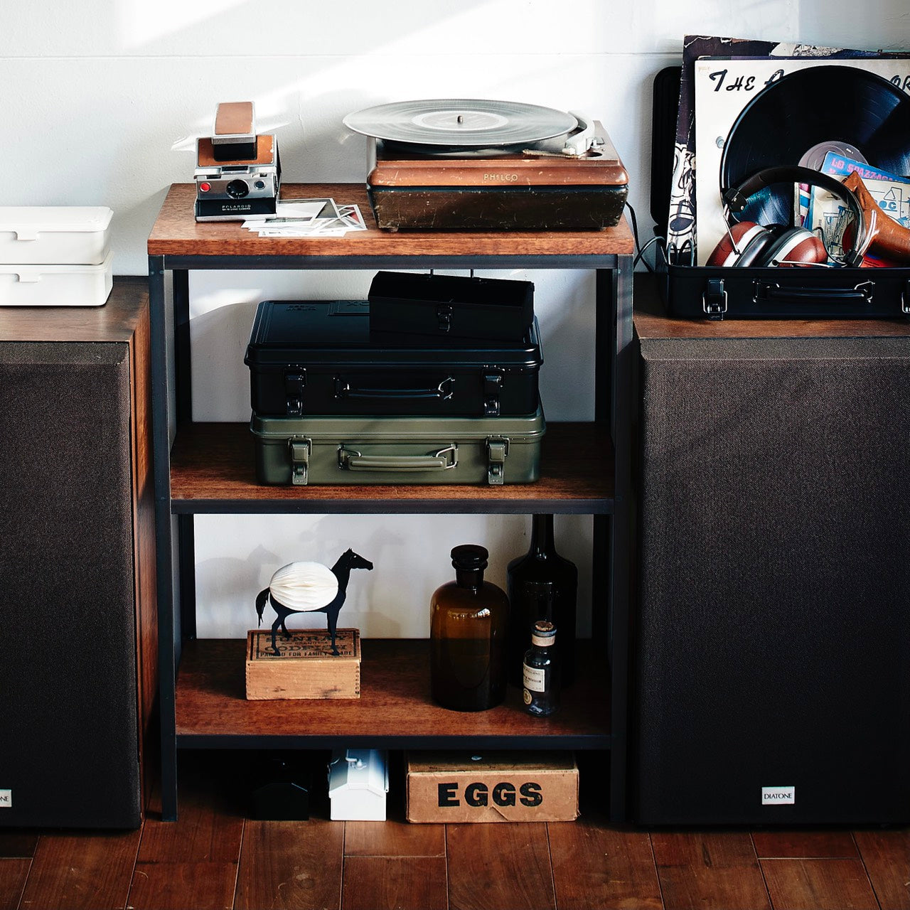 トランク型工具箱 T-360 MG（モスグリーン）